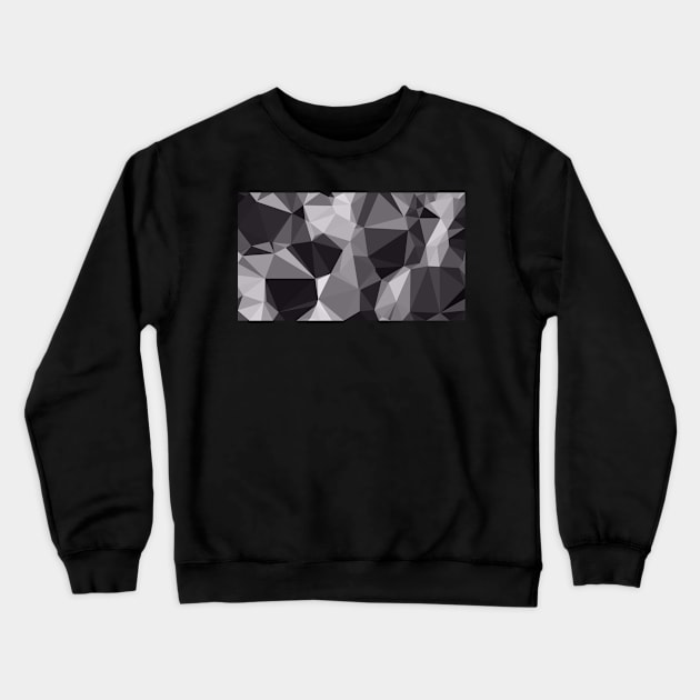 Geometric greyscale Crewneck Sweatshirt by sivelobanova